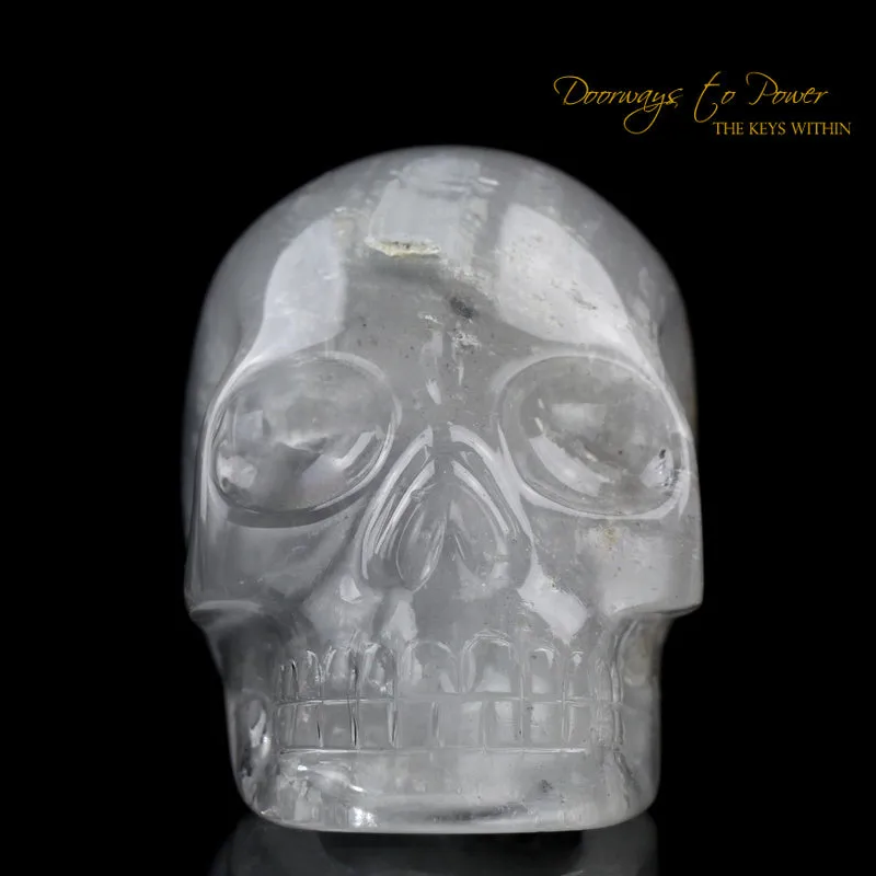 Actinolite Crystal Skull by Leandro De Souza 'Reserved'