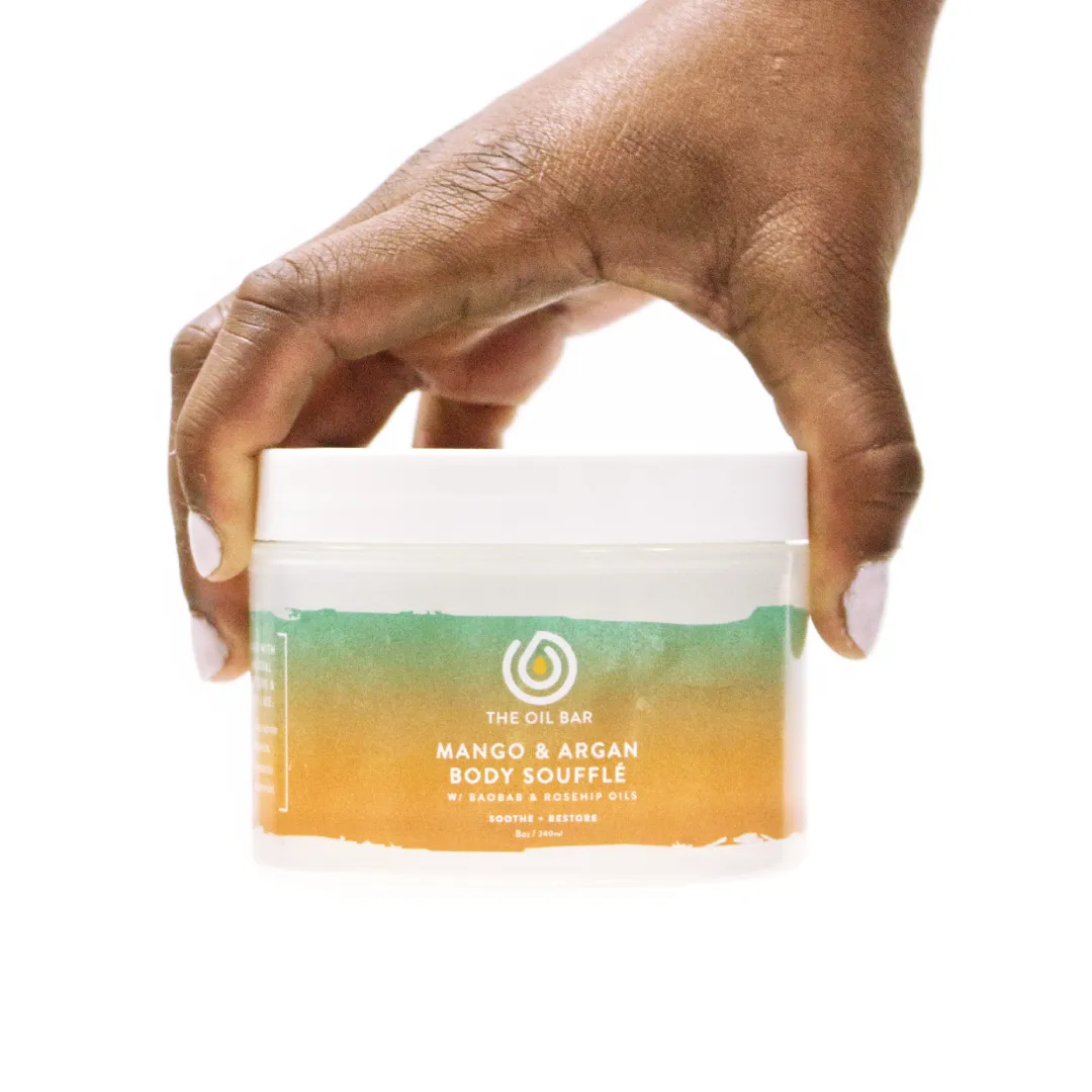 Al-Rehab Golden Sand Type Mango & Argan Body Souffle