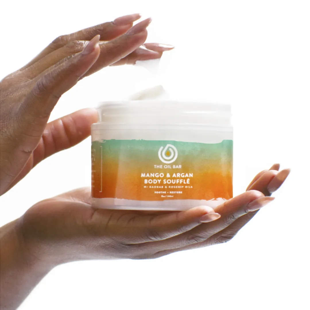 Al-Rehab Golden Sand Type Mango & Argan Body Souffle