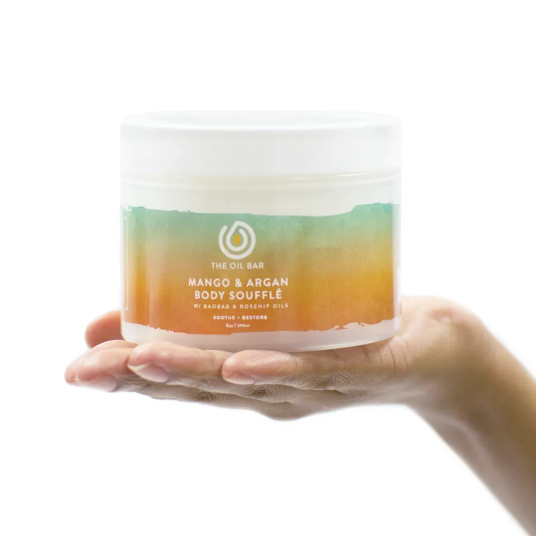 Al-Rehab Golden Sand Type Mango & Argan Body Souffle