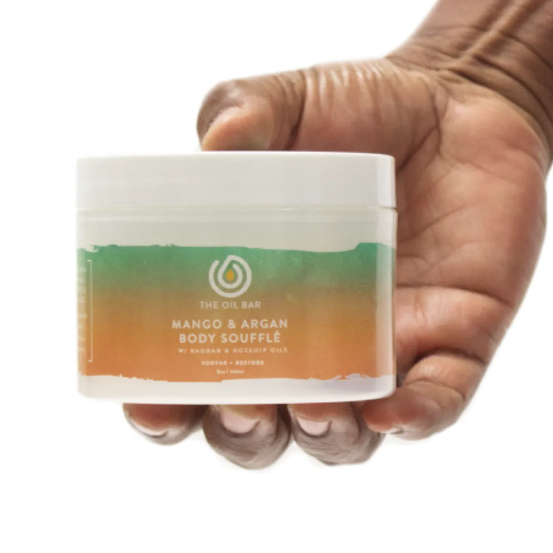 Al-Rehab Golden Sand Type Mango & Argan Body Souffle