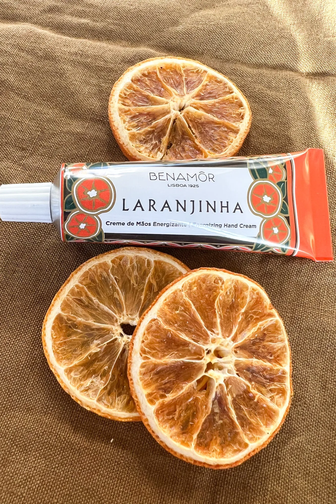 Benamor Laranjinha (Orange) Energizing Hand Cream