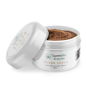 CBD Sugar Scrub Exfoliant 100ml (500mg CBD)