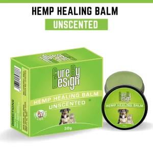 Cure By Design Hemp Healing Balm for Dogs and Cats