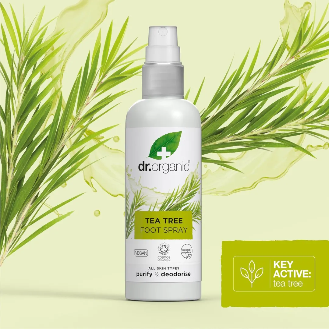 Dr Organic Tea Tree Foot Spray 100ML (T)