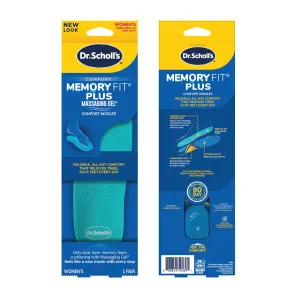 Dr.Scholl Memory Fit Plus Massaging Gel Comfort Insoles Women