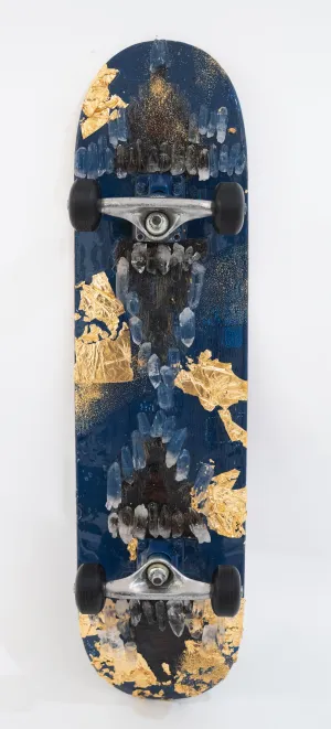 Fine art Collection - skateboard - "Blue Haze"