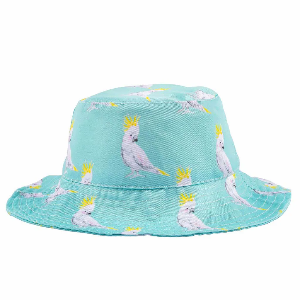 Green Cockatoo Beach Hat