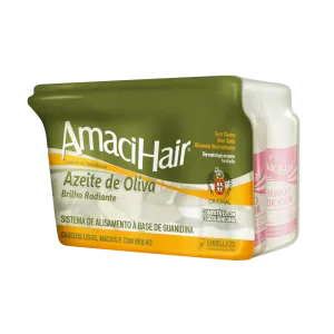 Hair Relaxer Amacihair Olive Oil Straightening Voume Reducer 220g - Embelleze