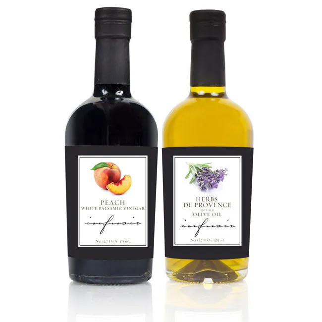 INFUSIO Extra-Virgin Olive Oil & Balsamic Vinegar Sets (5 Options)