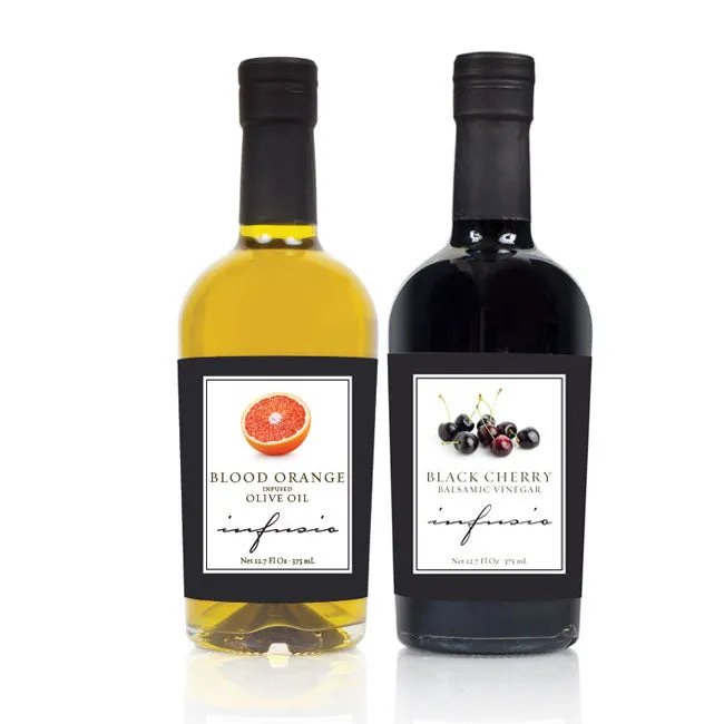 INFUSIO Extra-Virgin Olive Oil & Balsamic Vinegar Sets (5 Options)