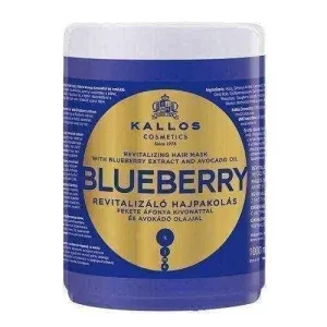 Kallos KJMN Blueberry revitalizing hair mask with an extract from the berries and hopper avocado 1000ml