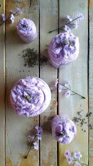 Lavender Foaming Body Scrub