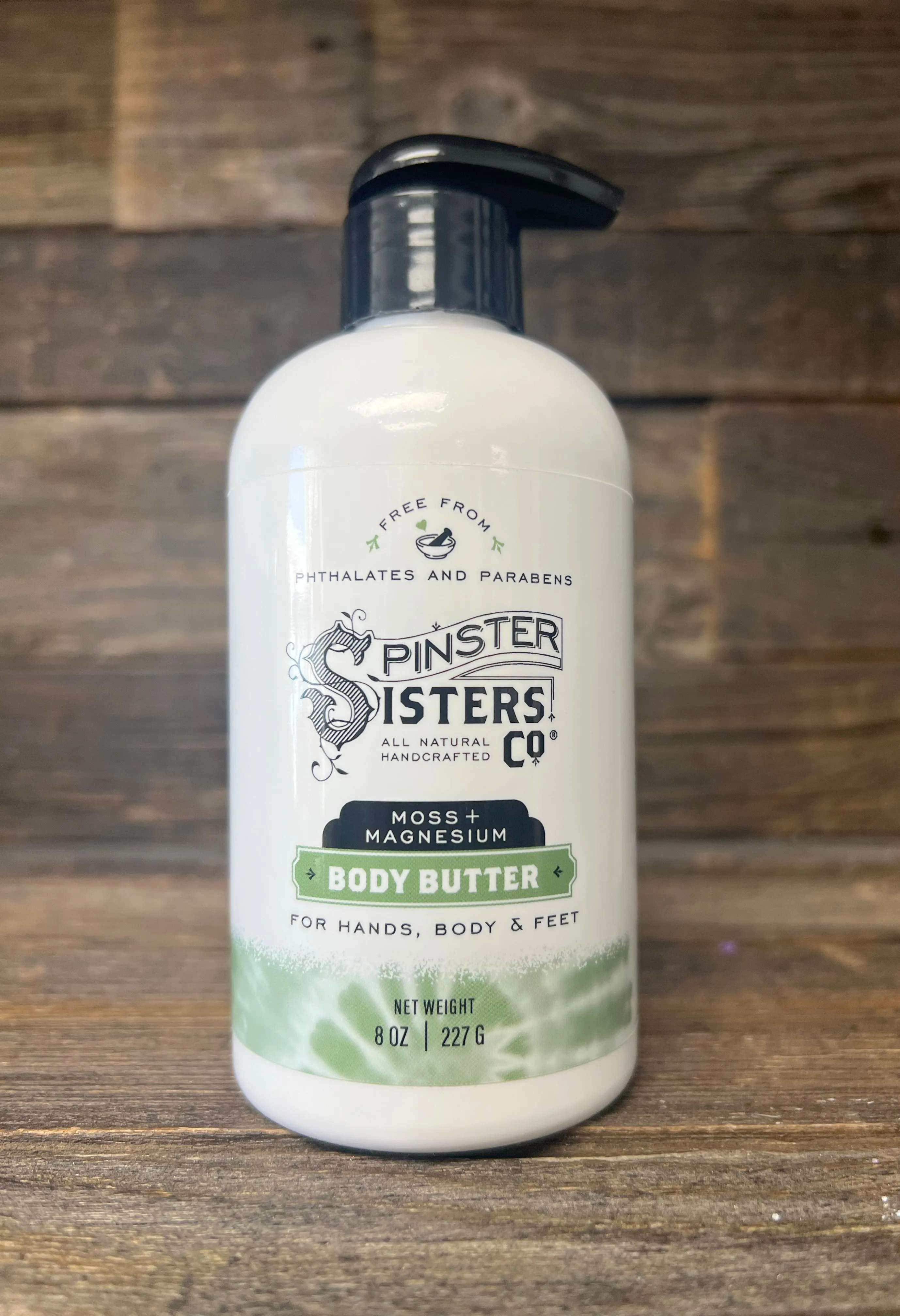 Moss   Magnesium Body Butter 8.5 oz Bottle