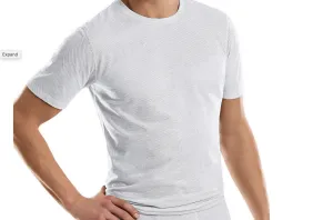 Organic Men's & Women's Shielding T-Shirts: in white or black   sizes up to 3XL