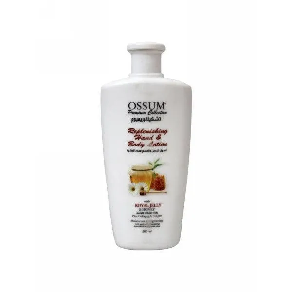 OSSUM ROYAL JELLY REPLENISHING HAND & BODY LOTION 500ML