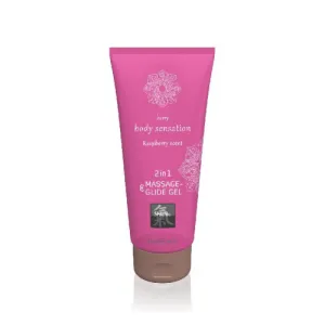 Shiatsu Massage & Glide 2in 1 - Raspberry 200ml