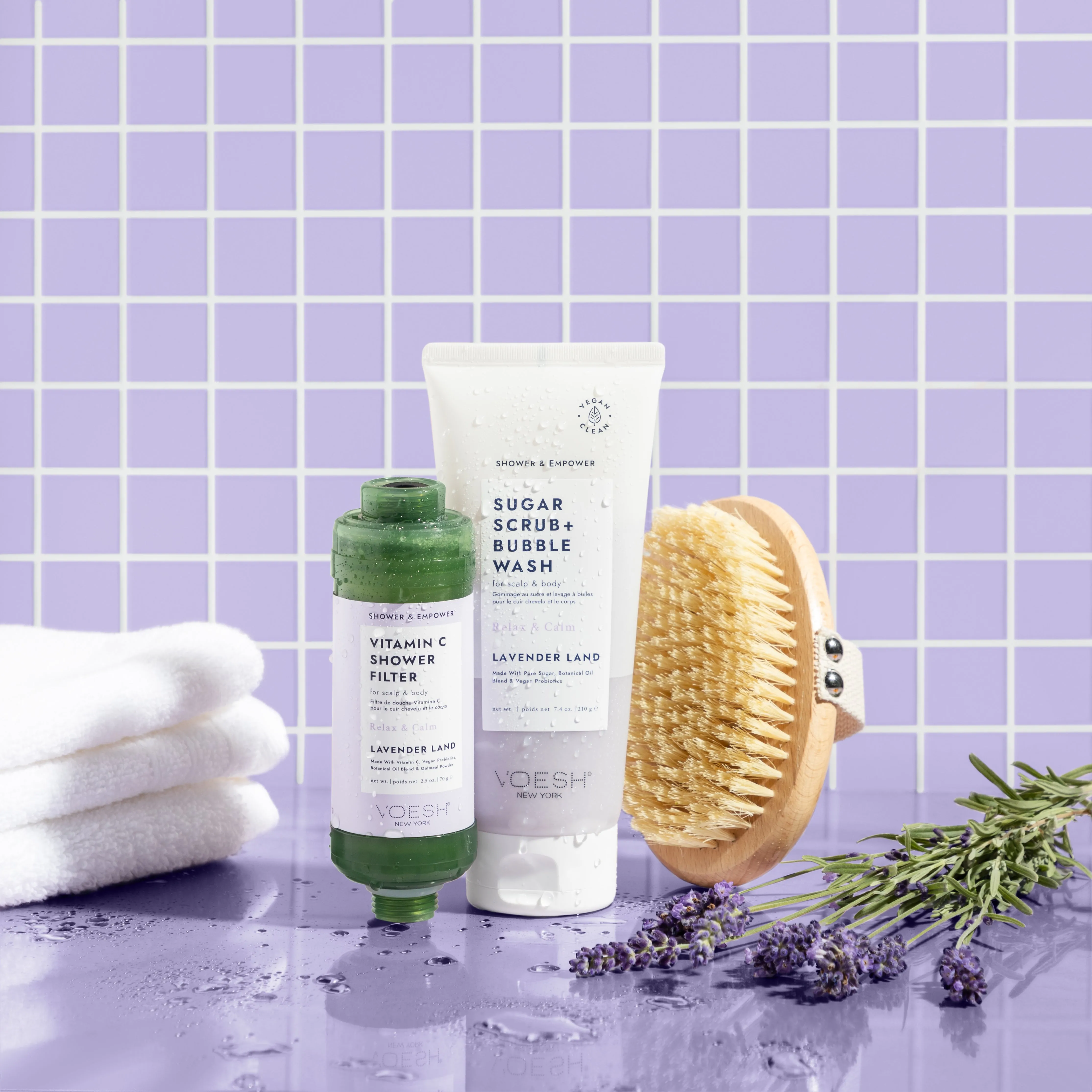 Shower & Empower Duo Lavender Land