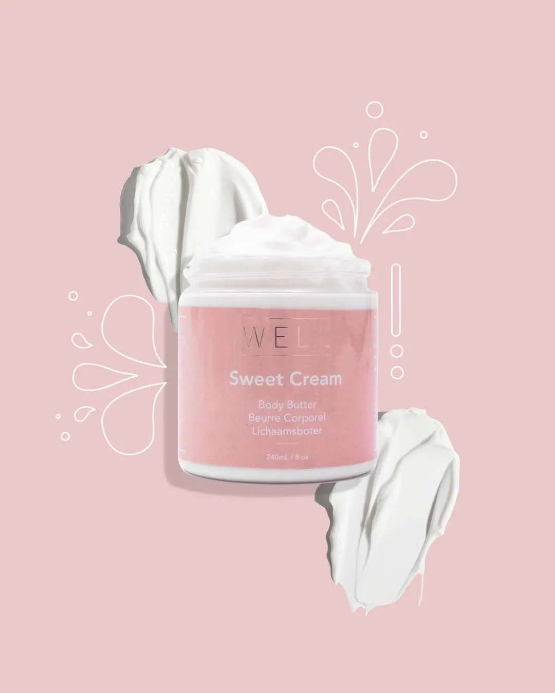 Sweet Cream Body Butter | WELL