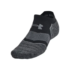 Under Armour Elevated Performance 2pk Golf Socks - Black/Castlerock