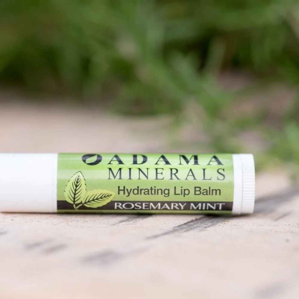 Zion Health Adama Minerals Hydrating - Rosemary Mint 0.15 oz Lip Balm